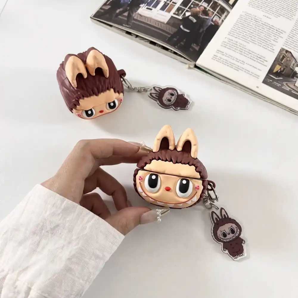 Hot 3D Cute Cartoon Role Labubu Earphone Cover for Samsung Galaxy Buds Pro Headphone Case for Galaxy Buds Live Buds 2pro FE