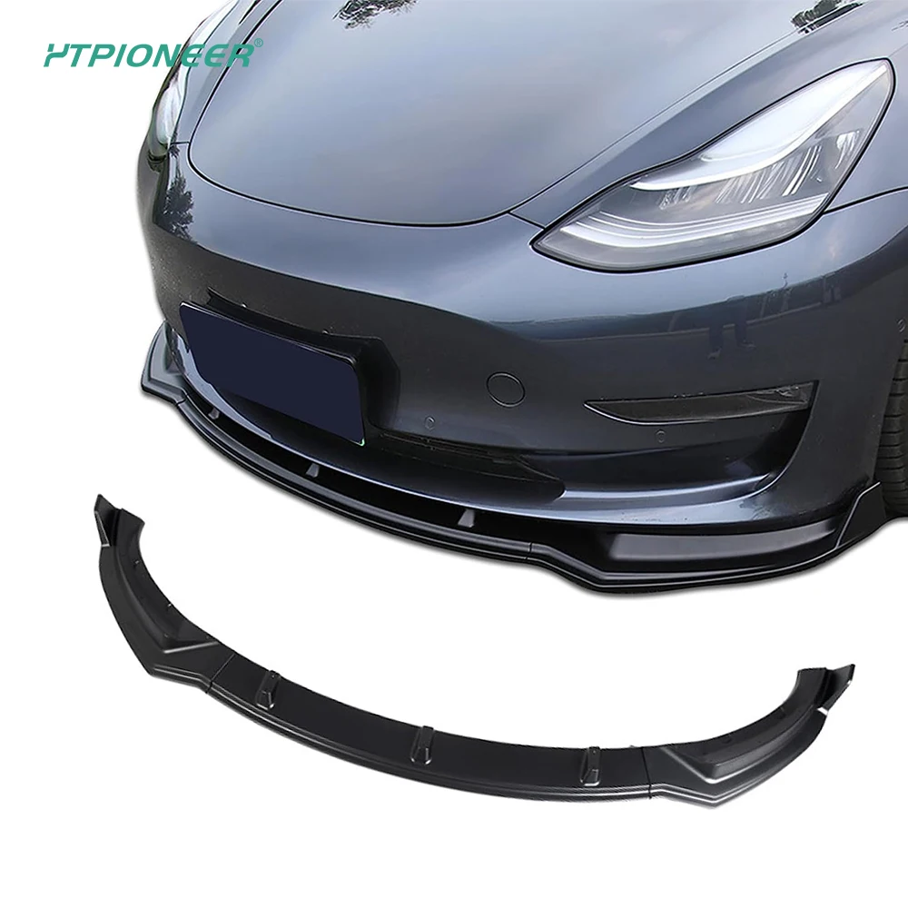 

Automotive Parts Carbon Fiber Pattern Modified Front Shovel Front Bumper Separator Spoiler Lip