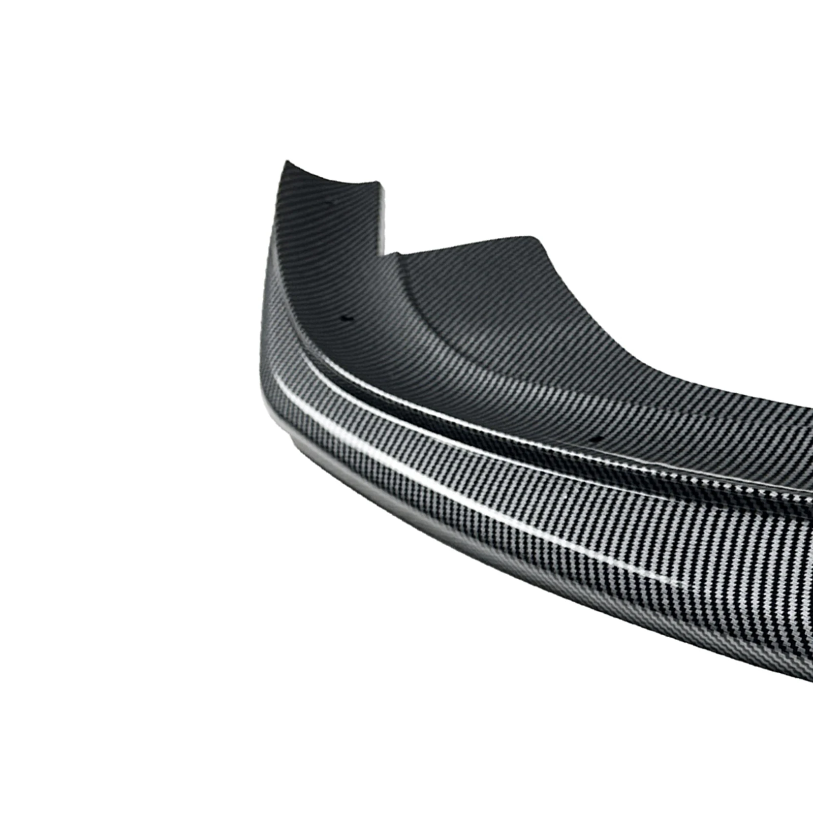 For Volkswagen VW Golf 6 MK6 R 2010-2013 Front Bumper Spoiler Lip Carbon Fiber Look/Gloss Black Lower Splitter Protector Blade - view 4