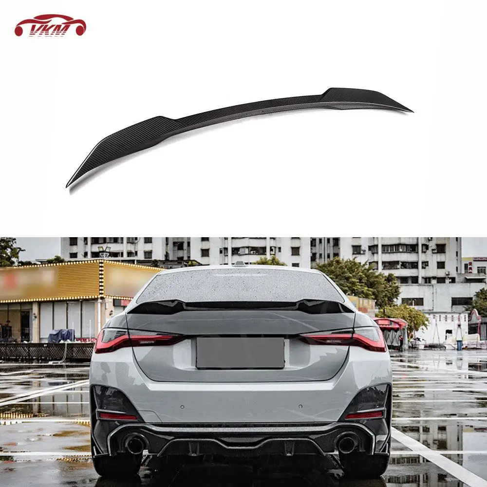 

Dry Carbon Fiber Rear Trunk Duck Spoiler Wing Rear Boot Spoiler for BMW G26 M Sport Sedan 4 Door 2020+ Car Styling Two Styles