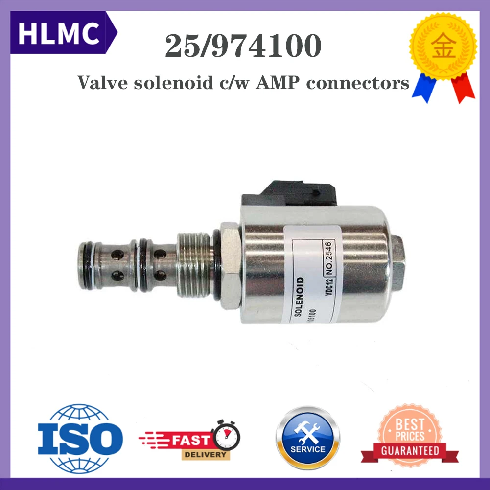 25/105100 Solenoid Valve 25/974100 Backhoe Loaders 3CX 4CX 1400B 1550B 1600B 1700B 214 215 216 217