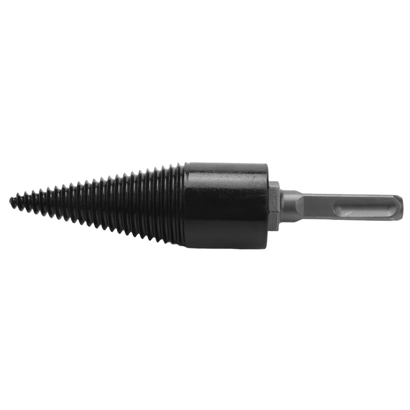 Removable Firewood Log Splitter Drill Bit, Wood Splitter Drill Bits Split Drilling Tools Drill Bit Wood Chopping Bit