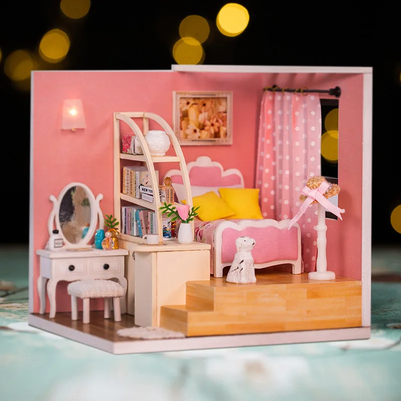 

DIY Loft Series Dollhouse Drop Shipping Creative Handmade Assembly Birthday Gift Present 2025