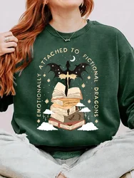 Basgiath War College Fourth Wing Sweatshirt Crewneck Long Sleeve Sweatshirt Women Basic Tops Loose Vintage Pullovers Sweatshirts