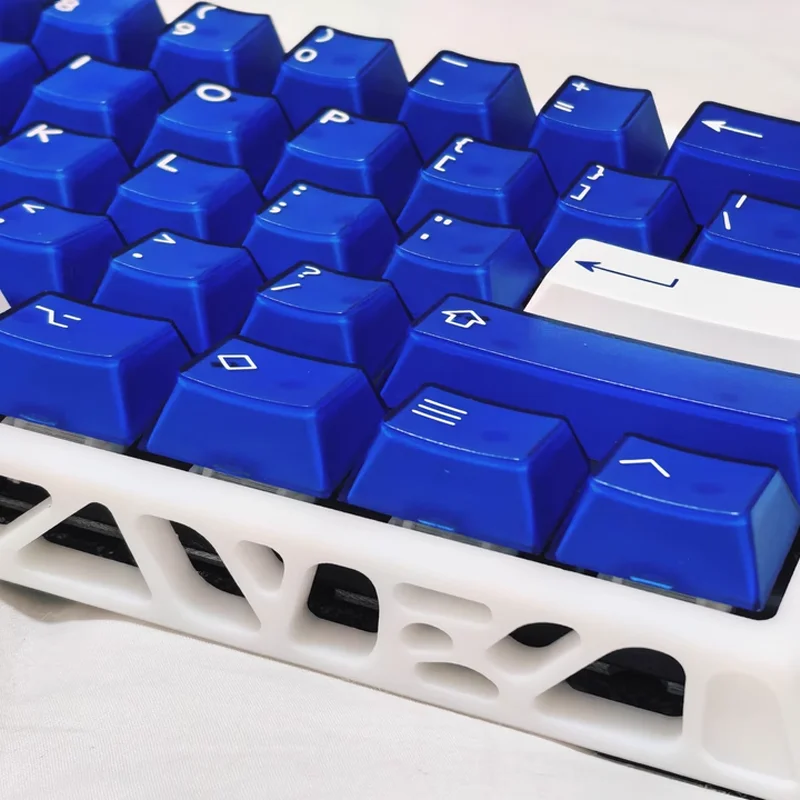 Geonworks Venom 60 HE Keyboard Gaming PCB Mendukung GH60 Tahu60 Holy60 Shell 0.1Mm Pemicu Cepat 8000Hz Tingkat Polling Driver Web