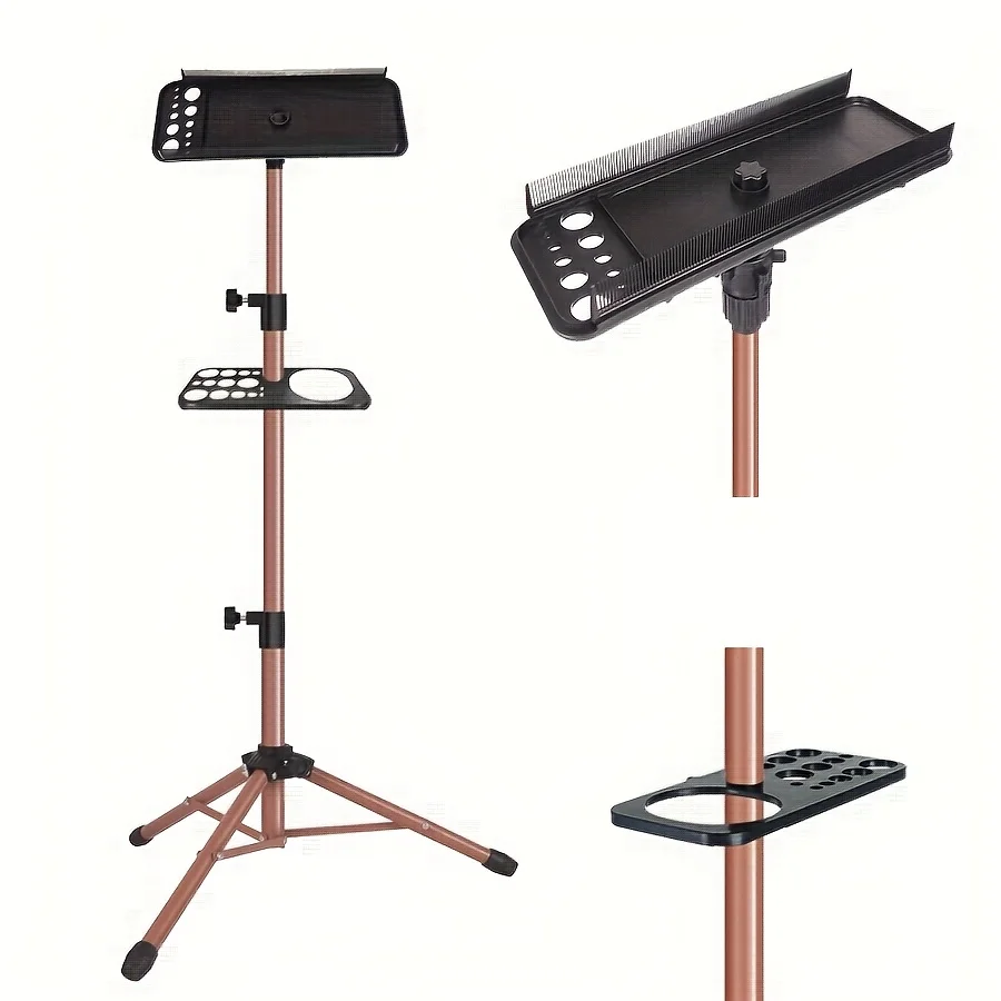 Adjustable Wig Stand Tripod with Tray