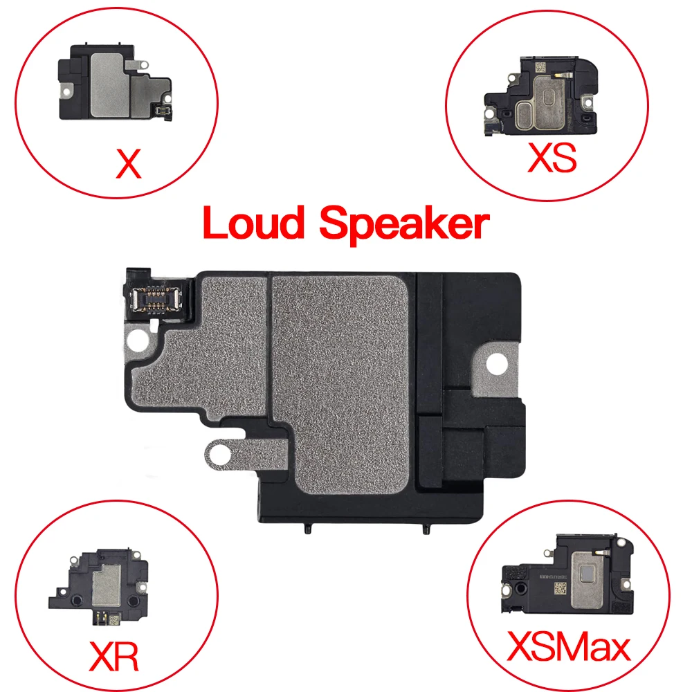 

Loud Speaker Sound Buzzer Ringer Assembly Replacement Part Compatible for iPhone X XR XS Max