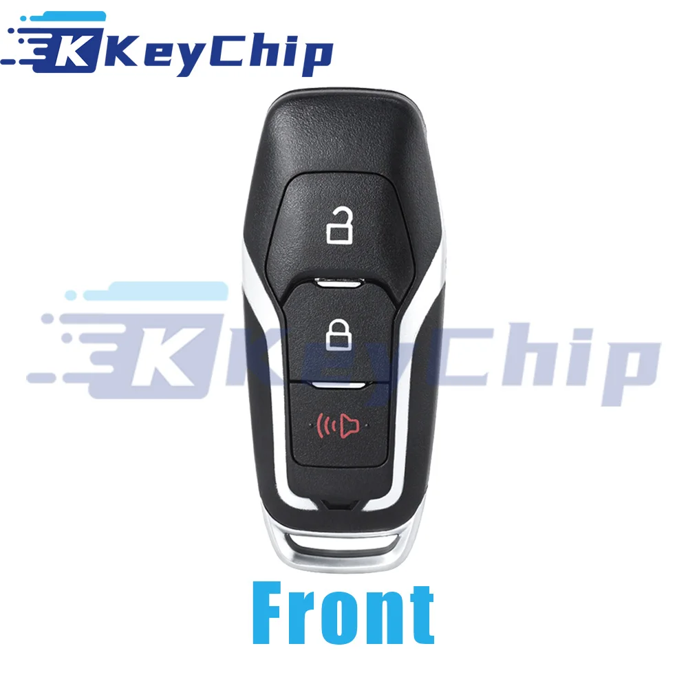 KeyChip Pro For Ford F150 Explorer 2015-2017 2+1 Buttons Smart Key 315 MHz NCF2951F HITAG PRO 49 Chip M3N-A2C31243800 164-R8111
