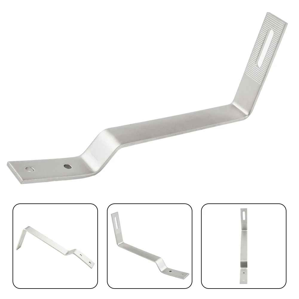 Roof Hook 304 Stainless Steel Plain Tile Roof Hook Long Overhanging Bracket For Solar System Module Installation Home Hardware