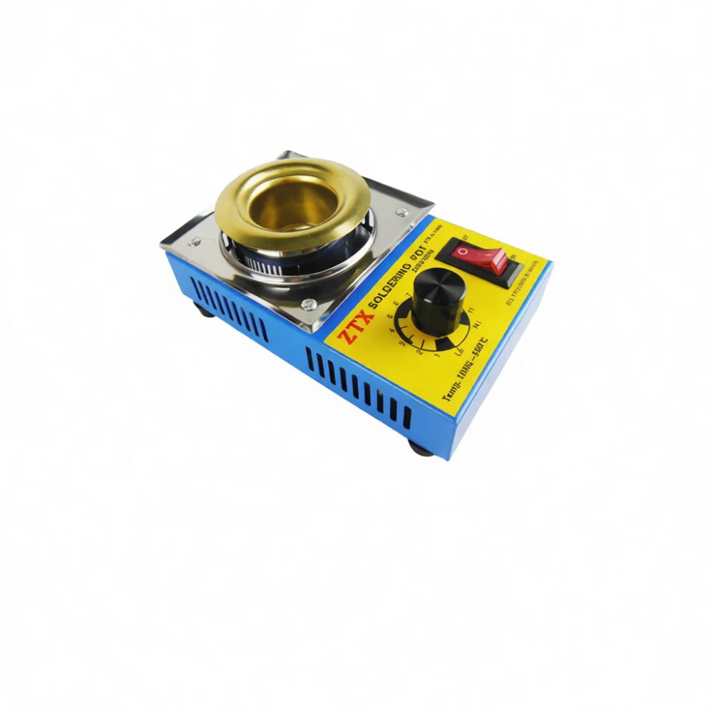 Professional Desktop Solder Pot For Xinghua Titanium Inner Tank Melting Furnace Adjustable Temperature Lead Free Tool