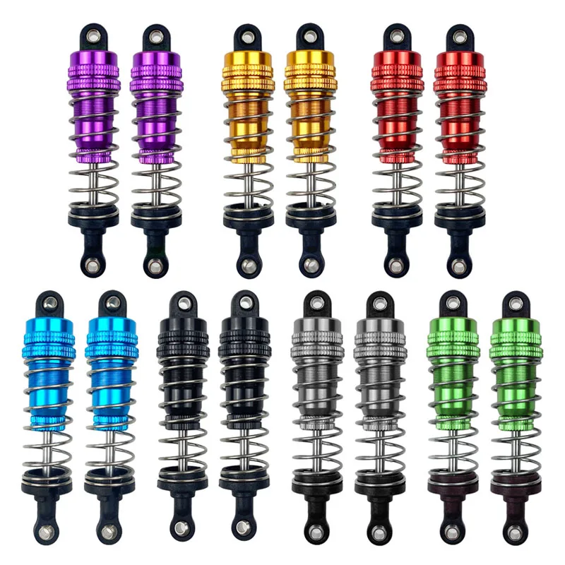 2 Pieces Of WLtoys Metal Shock Absorber Shock Absorber 144001 124018 1/14 Remote Control Car Upgrade Parts