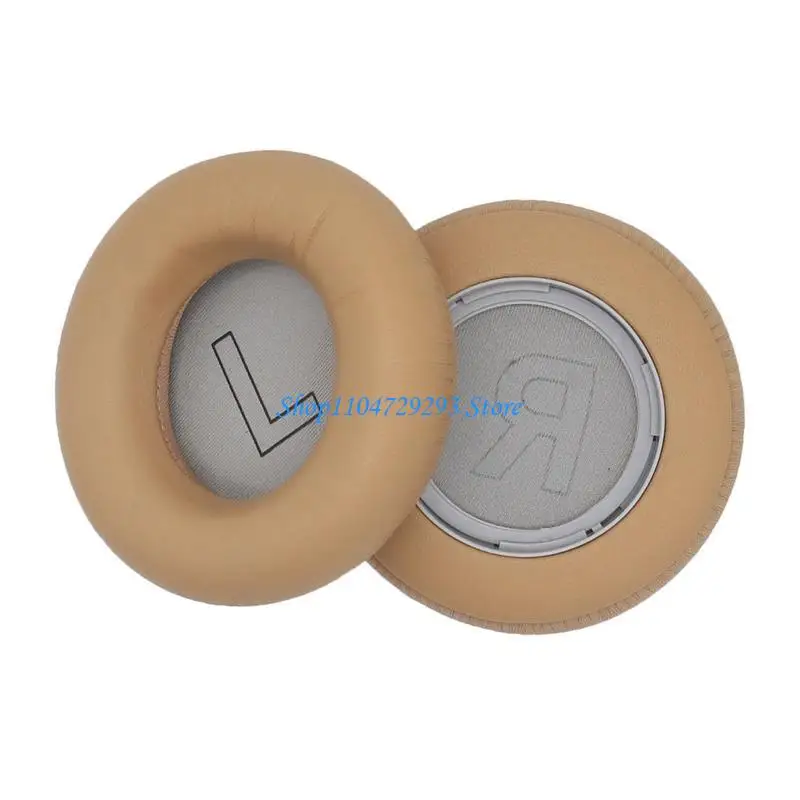 Y2gd 1 par pados para os fones ouvido Substituição couro pele ouvido Ear Pushion Sponge Earmaffs para