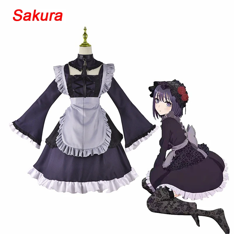 

Anime My Dress Up Darling Marin Kitagawa Cosplay Costume Maid Cosplay Dress Halloween Kitagawa Marin Kuroe Shizuku Full Set