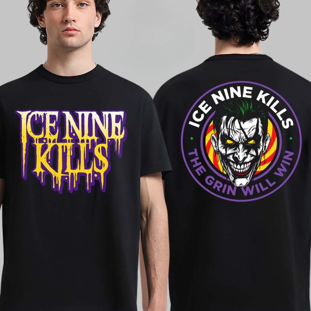 Hot Rare Ice Nine Kills Cotton Band Shirt Unisex Summer Short Sleeve Fashion Brand Tee Luxury Casual Vintage T-shirt view 6