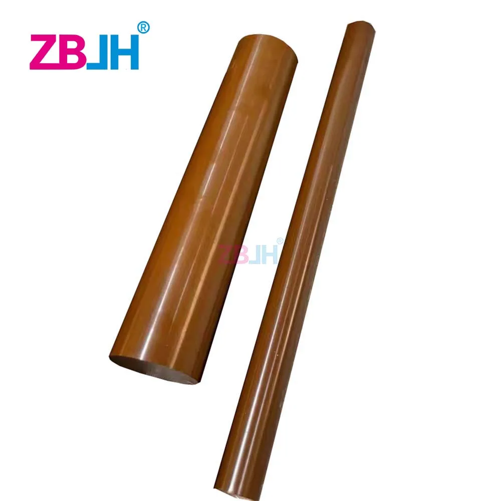 dia.3-35mm Sepia PI round rods VESPEL-SP1 Brown Polyimide bar