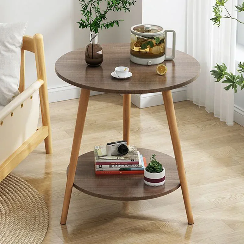 Japanese Luxury Side Table Books Luxury Photo Album Round Simple Cute Cheap Coffee Table Luxury Mesas Bajas Hotel Furniture