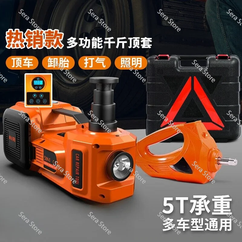 12V LCD Digital Display Electric-Road SUV Car Loaded Horizontal Sedan Electric Wrench Inflatable Tool
