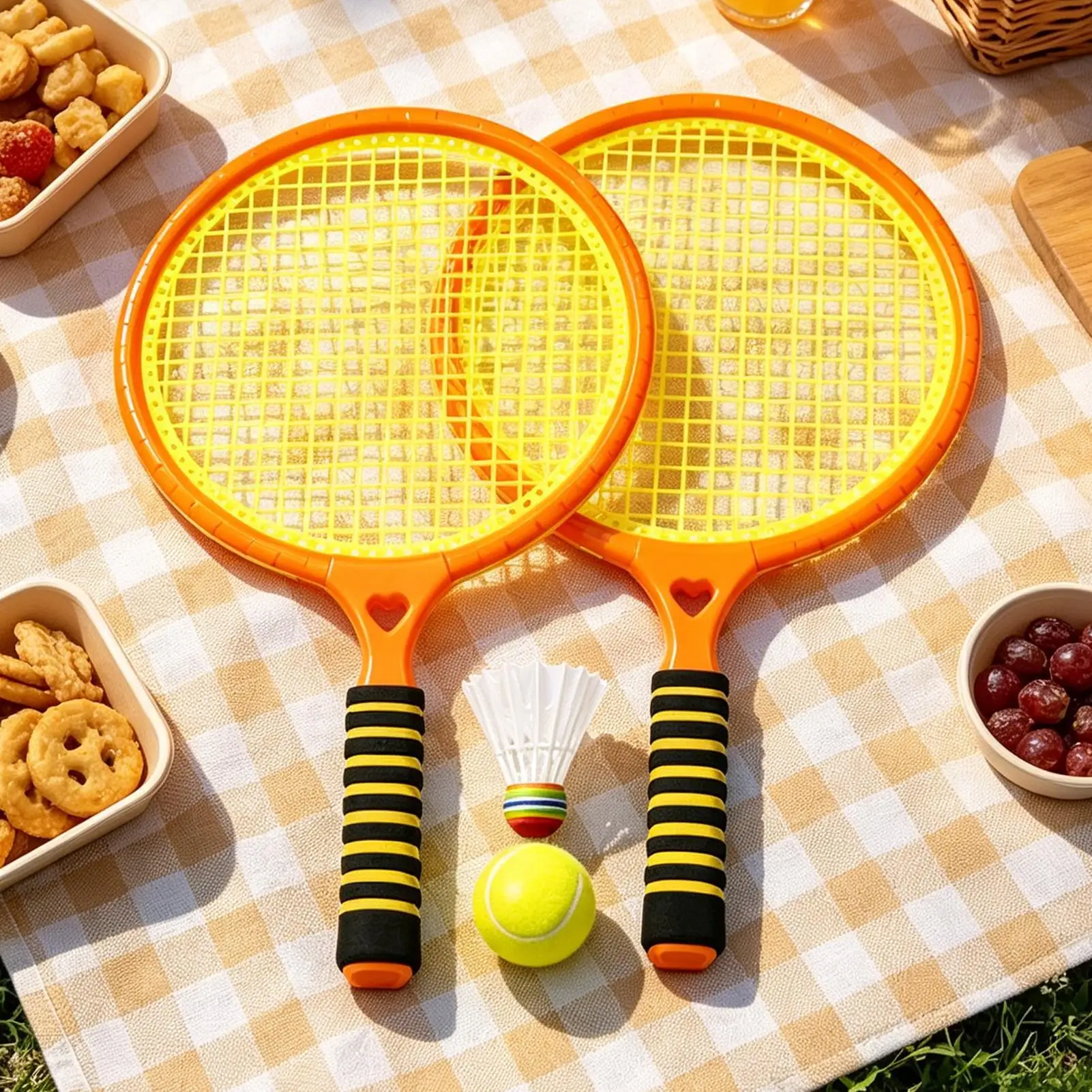 

Badminton Racket For Kids Outdoor Sports Toys Indoor Badminton Set For Backyard Beach Garden Park School Camping Patio