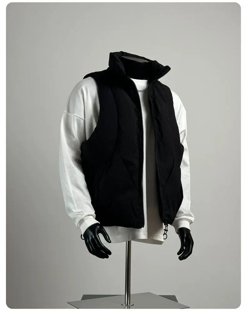 Chalecos Chalecos Gruesos Para Mujer Largo Primavera Cachemira Slim-Fit Estilo Minimalista Urbano Transpirable Fácil Cuidado Suave Al Aire Libre