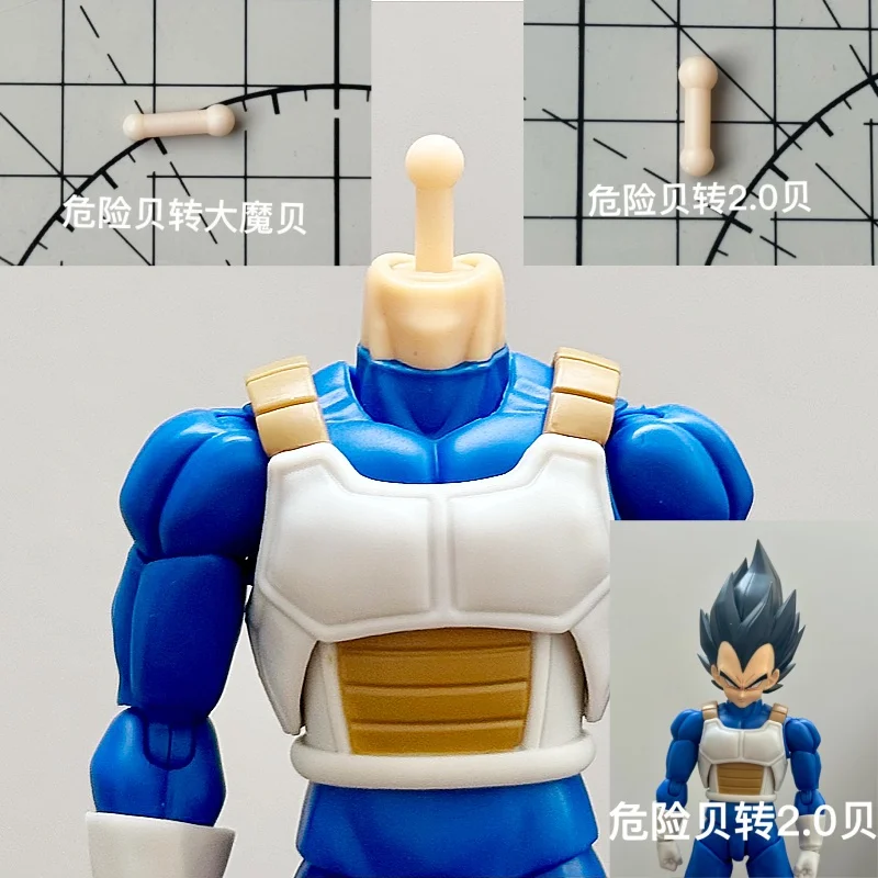 Novo Dragon Ball Z Vegeta: Orgulho Perigoso - Haste de Conexão Ultra Compatível com Bandai SHF Danger Vegeta 3.0
