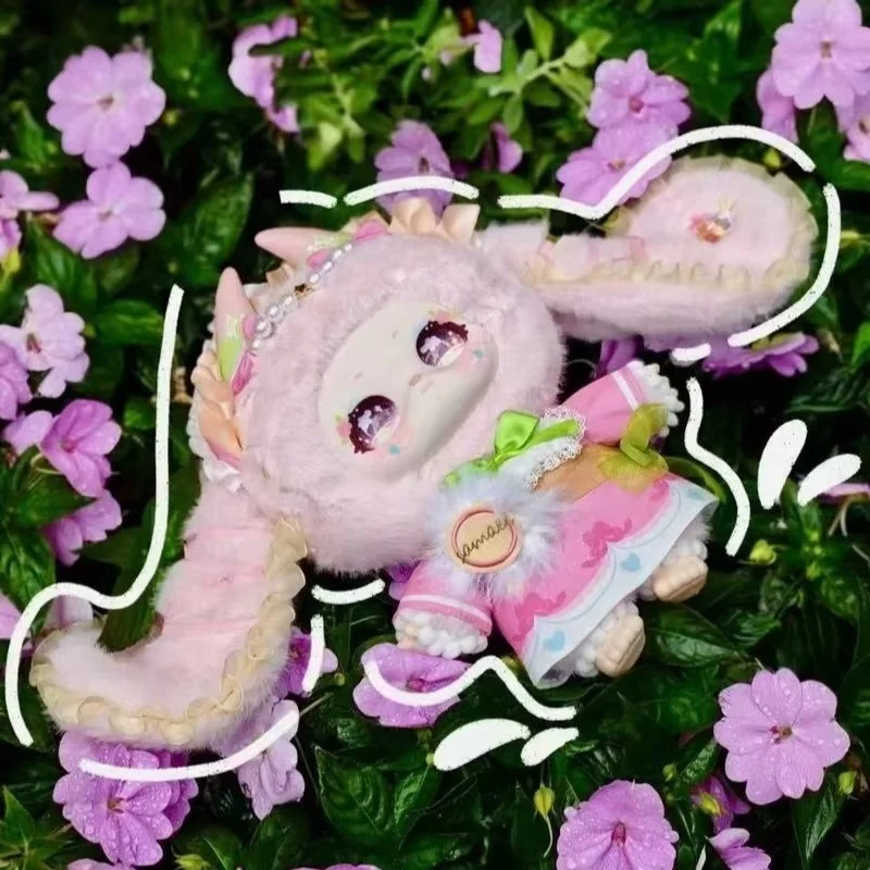 사마엘 미스티 가든 시리즈 비닐 플러시 블라인드 박스 트렌디 장난감 귀여운 인형 방 소파 장식 허그 베개 미스터리 박스 선물 (400% 확대)