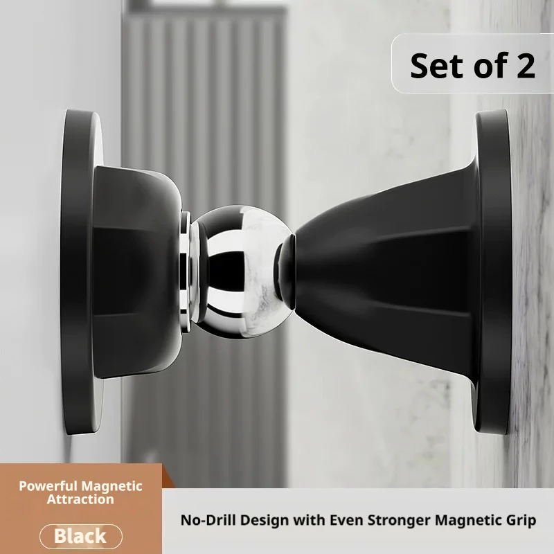 

Strong Magnetic Silicone Door Stopper: Anti-Collision Silent Wall & Floor Protector for Home Safety