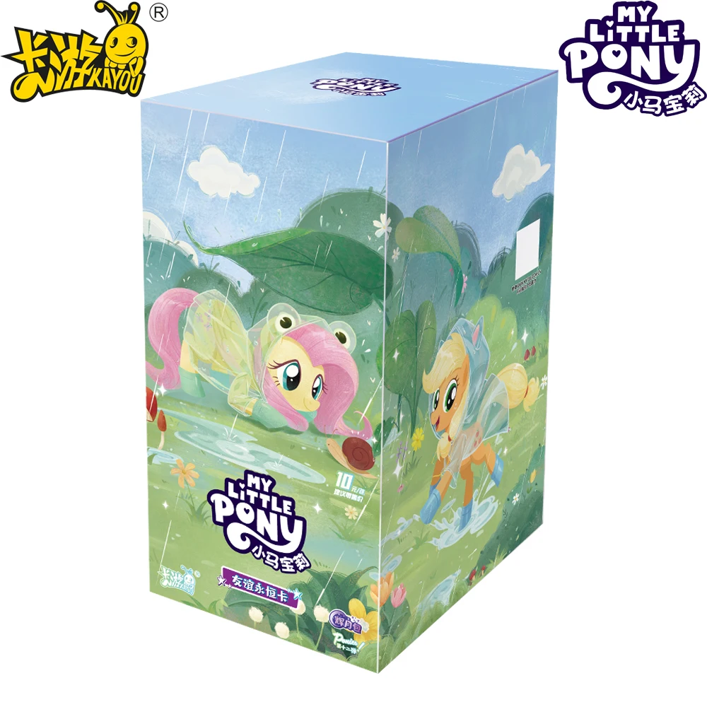 Genuine KAYOU Comedy Animation My Little Pony Collection Card Highly Beloved HD Craftsmanship Characters Premium Cards Fun Gifts