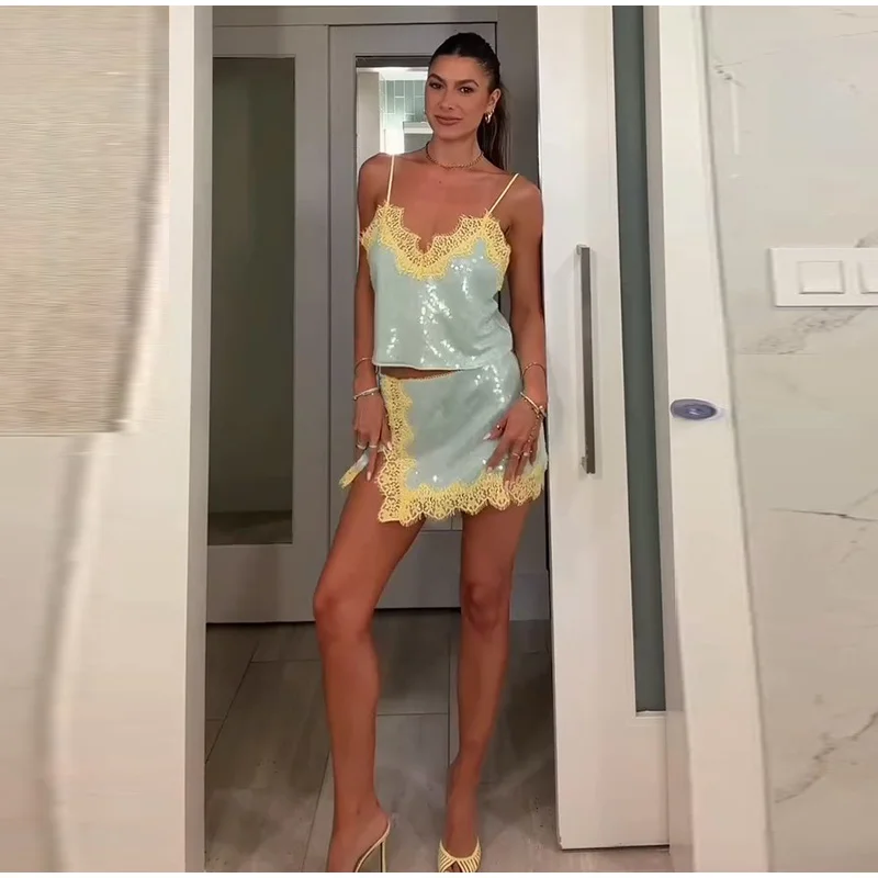 The Ibiza Shimmer Sequined Two-Piece. Sb56adb53b767454e84a4ffe0615ae18fj