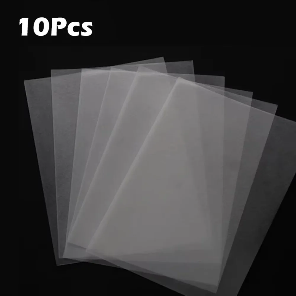 10Pcs Schrumpfen Kunststoff Blätter DIY Spaß Thermische Schrumpfen Film Transluzente Schrumpfen Kunst Film Papier Handgemachte Liefert Machen Party Deco
