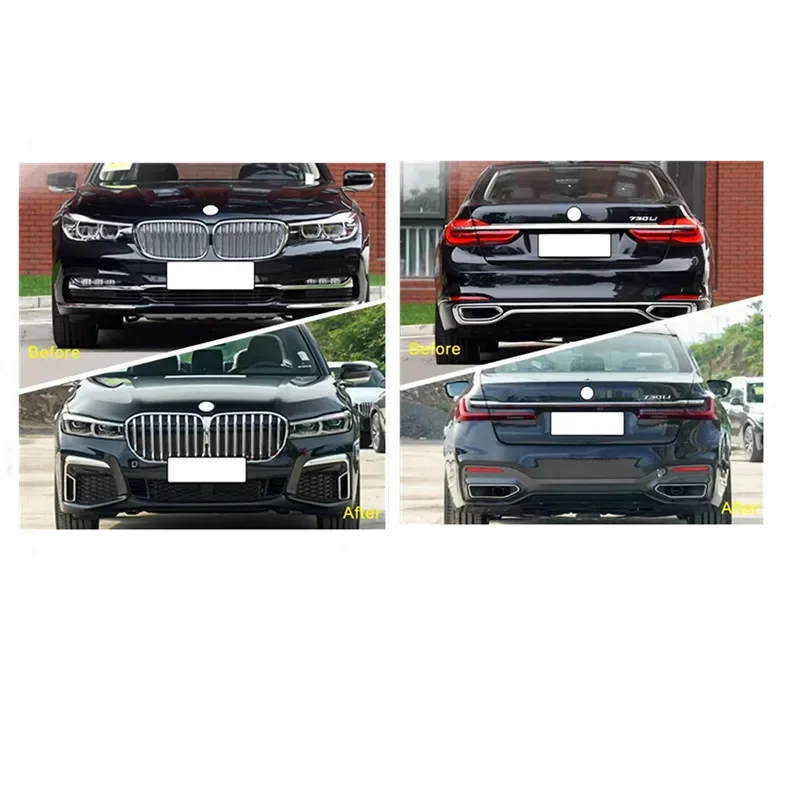 Feebest-kit de conversión Facelift para BMW serie 7, piezas de carrocería Exterior de coche, Material PP, G11, G12, 2015, 2021
