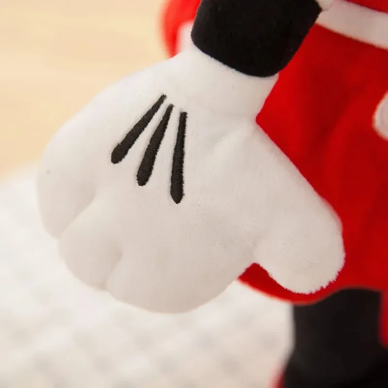 Cartoon Disney Coppia Topolino Minnie Doll 35 cm Anime Rosso Rosa Minnie Mouse Peluche Fidanzata Regali per bambini Bellissimo peluche