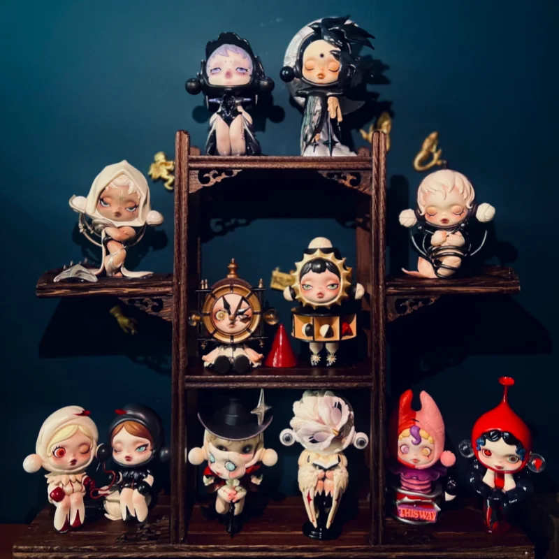 

POP MART SKULLPANDA Image Of Reality Series Blind Box Toys Kawaii Anime Action Figure Surprise Mystery Box Dolls Girls Gift