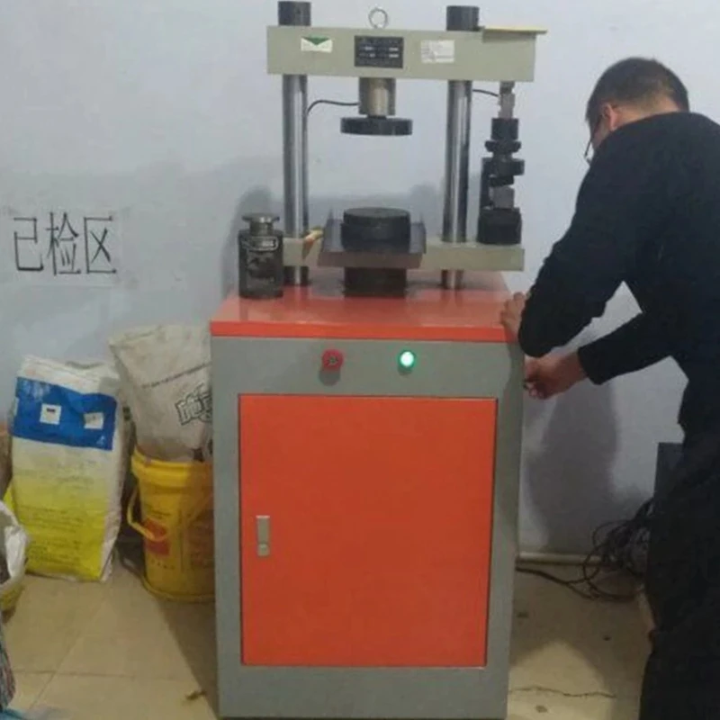 Calibration of compression testing machine