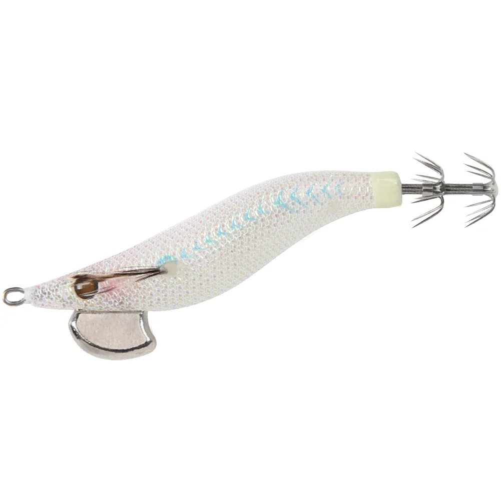 Esca Luminosa LED Per Calamari – 8 Cm, 20 G, Con Occhi 3D E Ganci Rinforzati In Acciaio, Per Pesca Notturna Eging