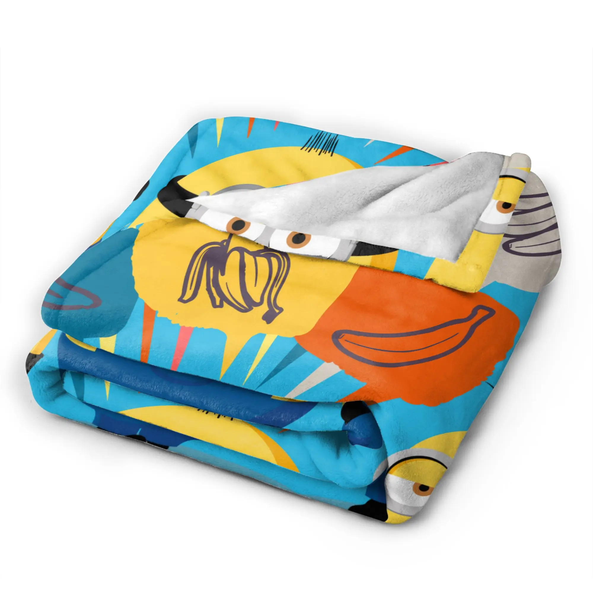 M-Minions بطانية الفانيلا ديف أوتو كيفن بطانية رمي دافئة لسرير السرير البساط