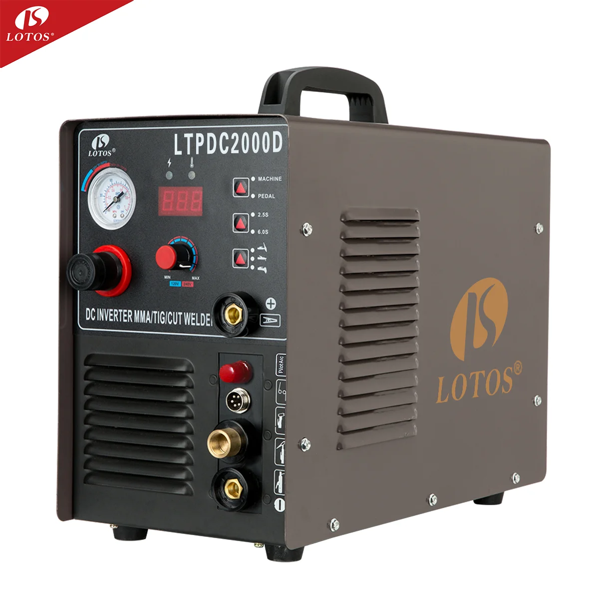 lotos machine for welding 110V/220V stick arc tig welder wildely used 3 in 1 electric igbt machine welding inverting