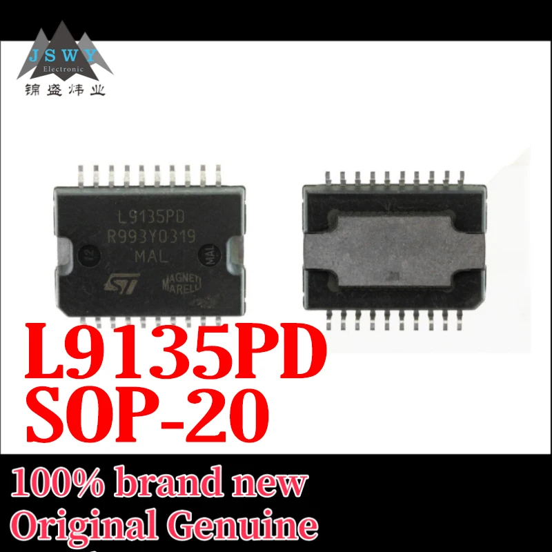 

(3/30pcs) L9135PD L9135 HSOP20 Integrated Circuit IC Original Stock Large Inventory Free Shipping