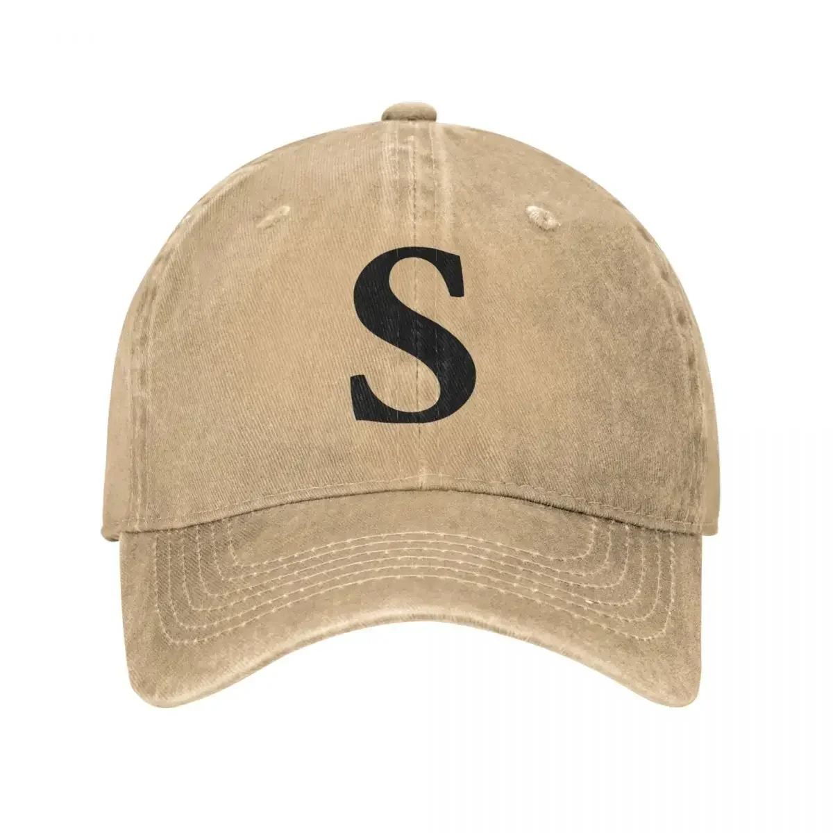 S Denem Baseball Cap Fashion Logo Casual Hip Hop Hats Summer Trendy Hippie Breathable All Seasons Travel Adjustable Snapback Cap