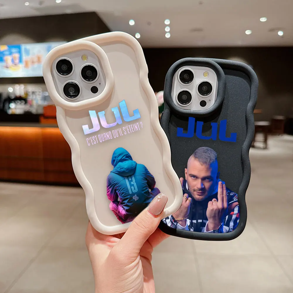 Hot Rapper Singer JuL 3D Wave Case For OPPO RENO 2F 2Z 4 5 5Z 6 6Z 7 7Z 8 8Z 10 11 11F PRO 4G 5G FIDN X3 LITE Case Funda Capa