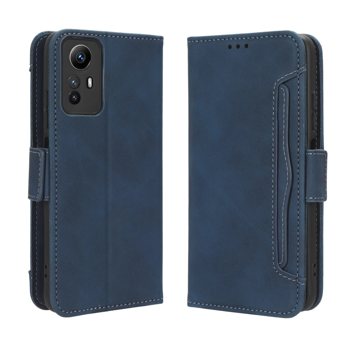 Flip Leather Cover For Xiaomi Redmi Note 12S 2303CRA44A 23030RAC7Y Separate Type Many Card Slot Wallet Shockproof Phone Case