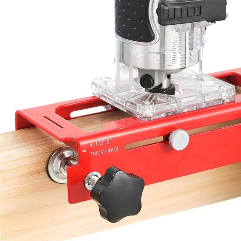 M11K-Door Frame Stable Locator Hinge Drilling Fixture Combination Woodworking Installation Screws DIY Auxiliary Tools