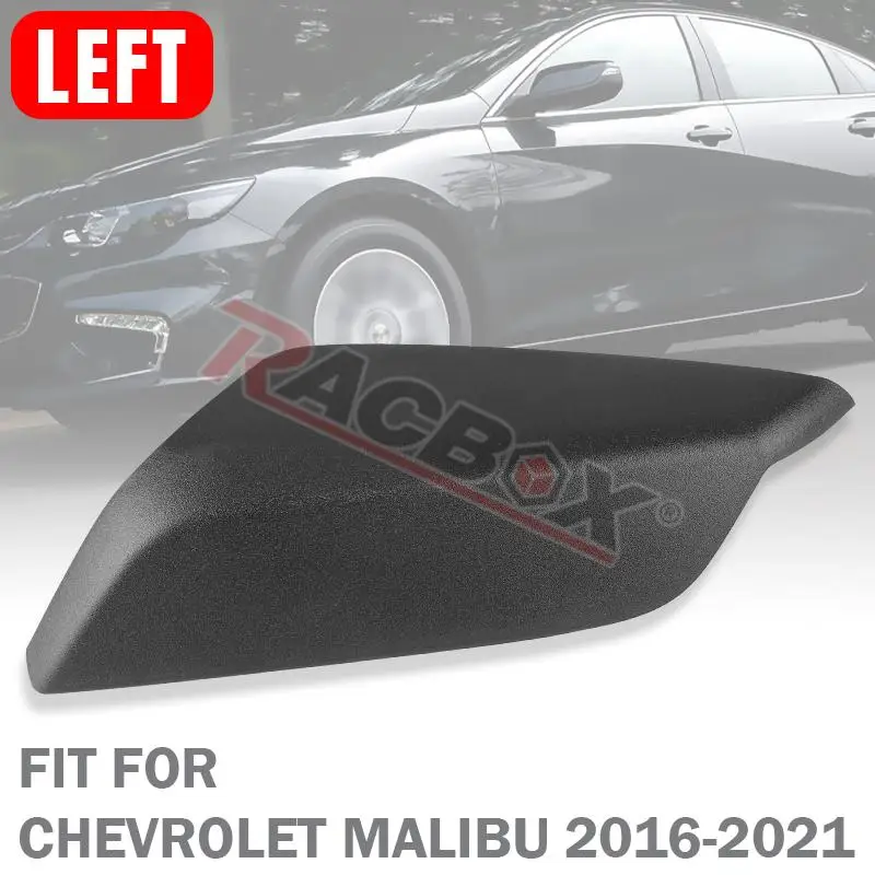 Front Left Right Black Textured Mirror Cover Cap For Chevrolet Malibu 2016-2020 Auto Accessories Decor Replace 84026842 84026841