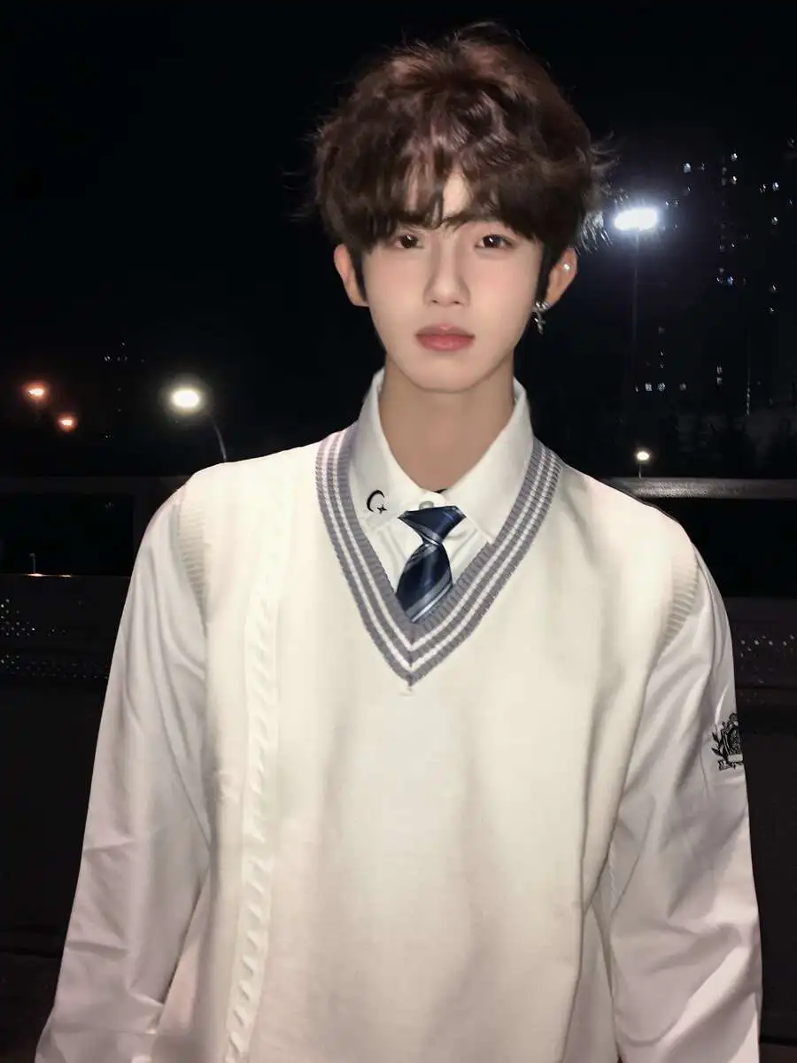 4 pezzi uniforme scolastica college Suzuki uniforme scolastica JK DK giacca gilet maglione uniforme di classe per uomo e donna