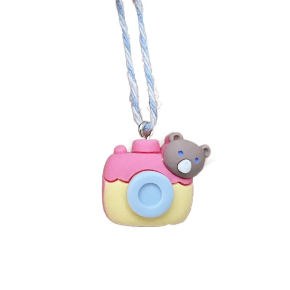 Dollhouse Miniature Dollhouse Cartoon Camera Simulation Toys Camera Cute Mini Cartoon Doll Fan Fan Shape Mini