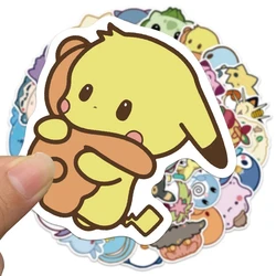 10/30/50pcs Kawaii Pokemon Anime Pikachu Bulbasaur Stickers Cartoon Kids Sticker Toys Phone Diary Suitcase Cute Graffiti Decals