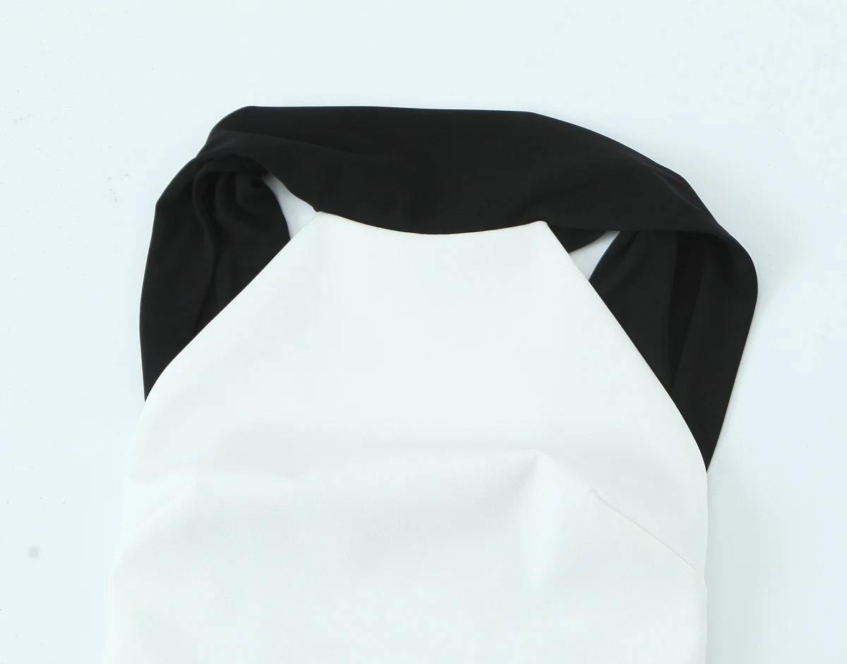 2023 Sommer-Neckholder-Kleid für Damen, Block, rückenfrei, ärmelloses Kleid, neues rückenfreies Party-Abendkleid für Damen