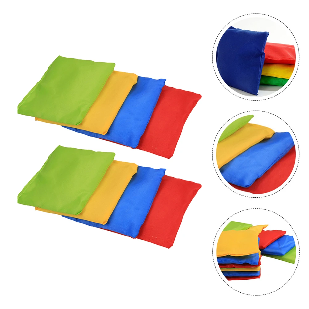 

8 Pcs Small Sandbag Lovely Toy Kids Sandbags Game Outdoor Toys for Little Particle