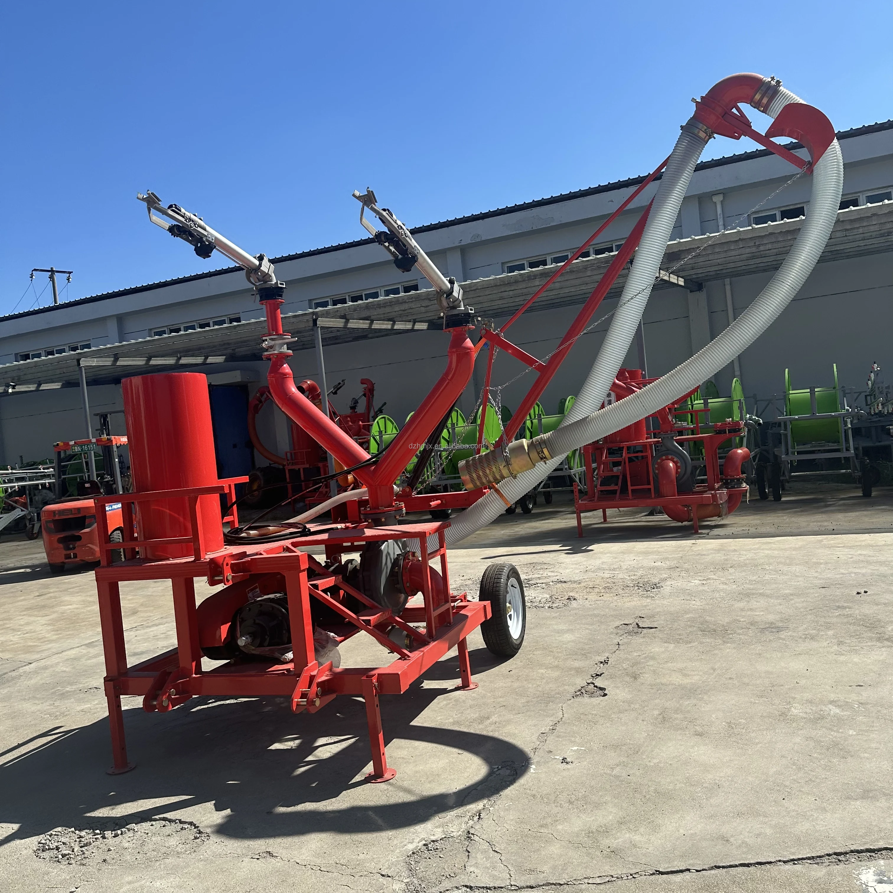 Tractor-Mounted Sprinkler Large Digital High-Efficiency Farmland Irrigation Machine