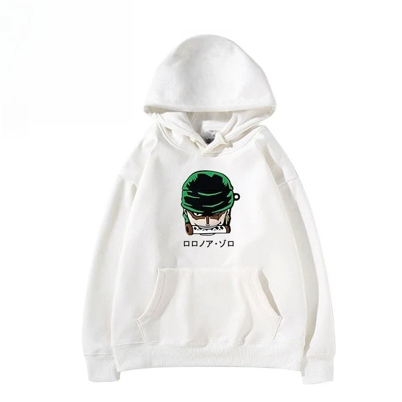 

Luffy ONE PIECE Animation Two-dimensional Printing Hooded Sweater for Men Women Autumn and Winter Loose Couple Put on Clothes