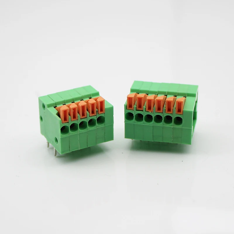 100PIN DG141R 2.54MM SPRING TERMINAL BLOCK KF141R SCREWLESS PRESS BUTTON TYPE FFKDS/H-2.54 Phoenix MX422